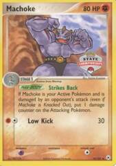 Machoke 41/101 Non-Holo Stamped Promo -  State Championship